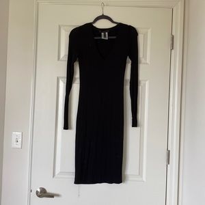 Black long sleeve dress by BCBGMaxazria
